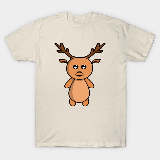 A Docile Deer T-Shirt by DiegoCarvalho